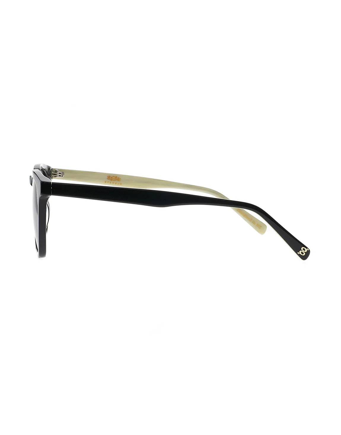 AGE Eyewear Page Large Black Sunglasses - Image 3