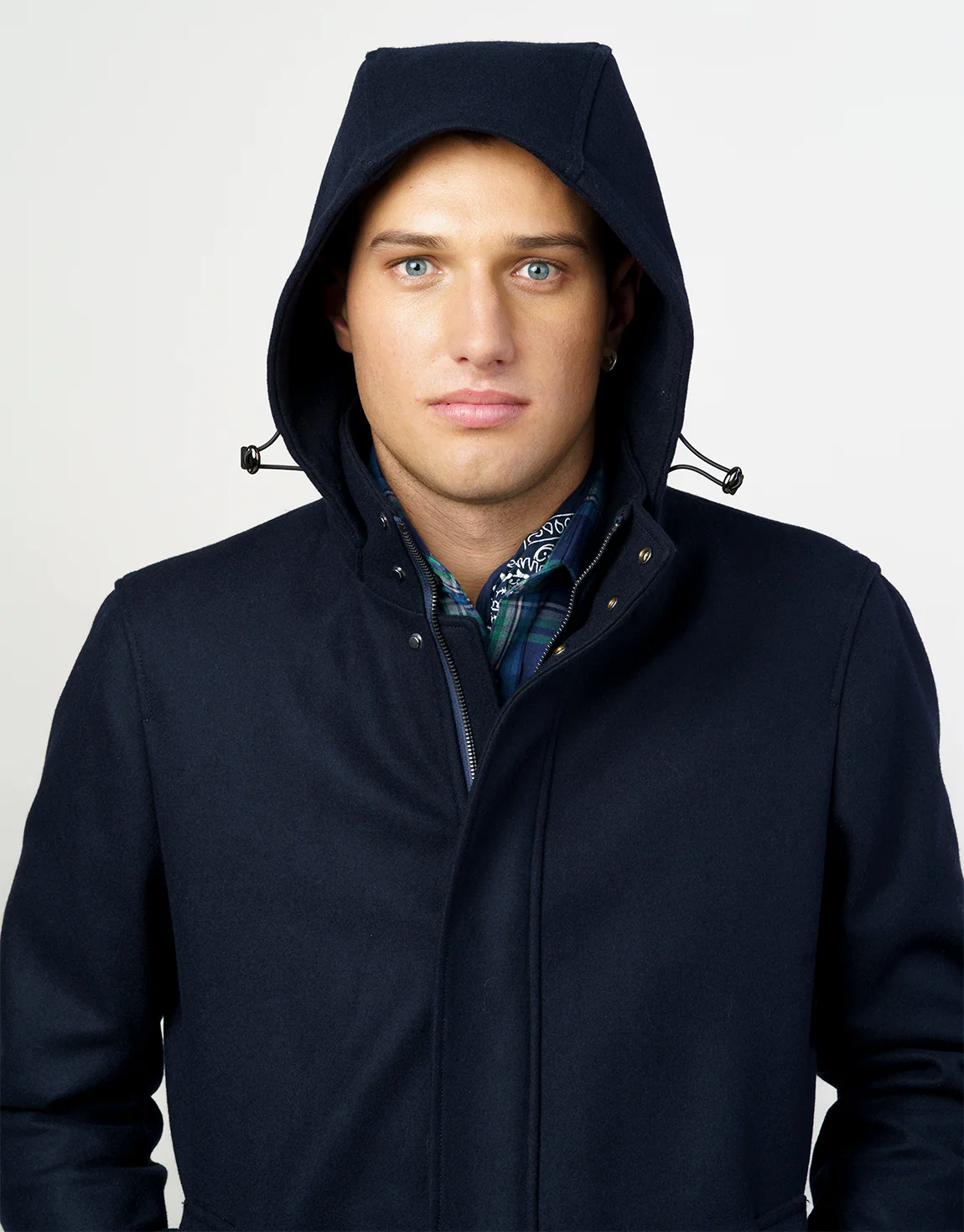 Aro Navy Water Resistant Parka - Image 7