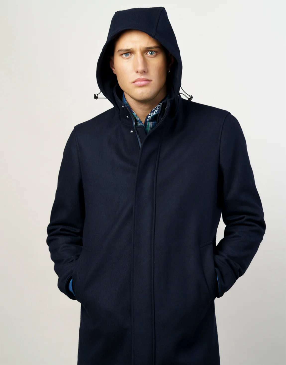 Aro Navy Water Resistant Parka - Image 8