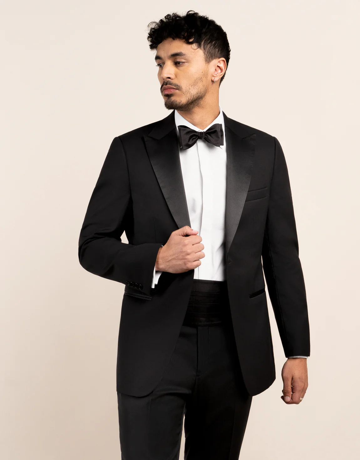 Avalon White Twill Formal Shirt with Marcella Bib and Cuffs - Image 5
