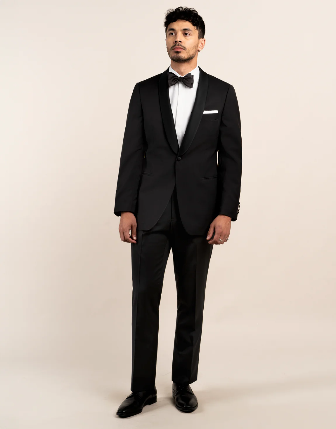 Hire Avalon White Twill Formal Shirt with Marcella Bib and Cuffs - Image 3