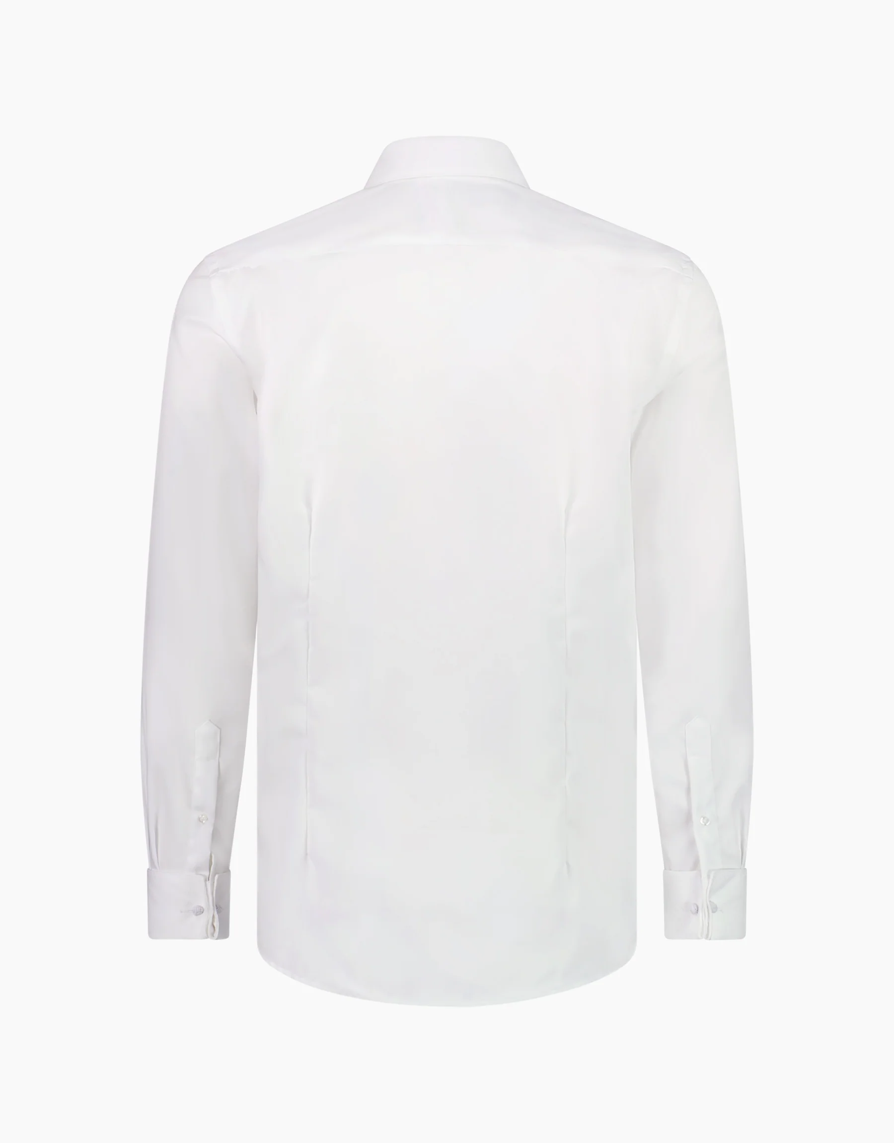 Hire Avalon White Twill Formal Shirt with Marcella Bib and Cuffs - Image 5