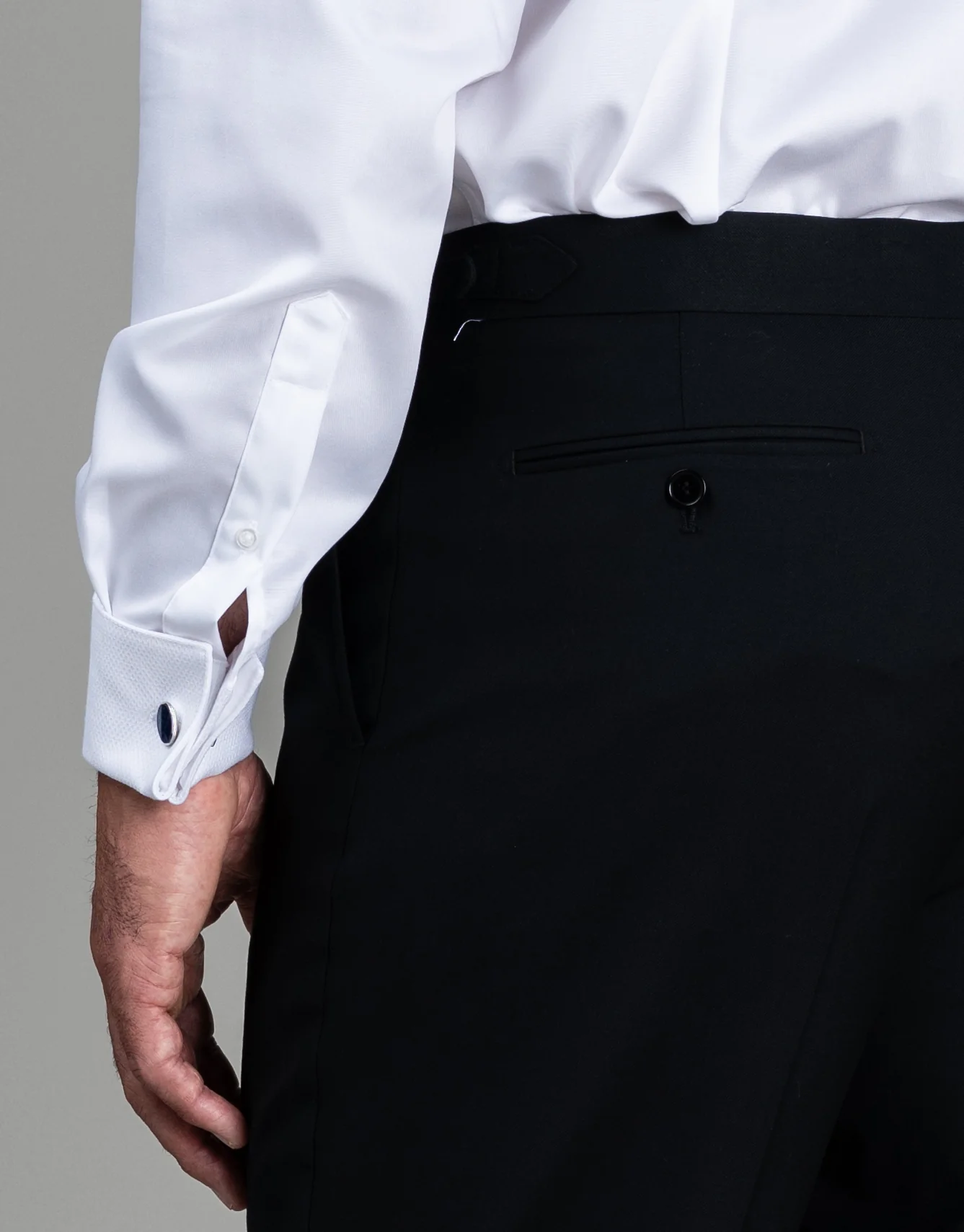 Avonmore White Stud Front Shirt - Image 7
