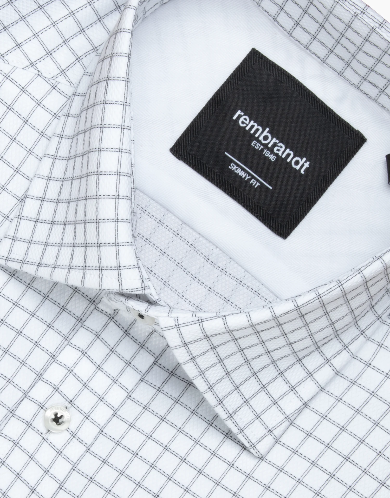 Banks White & Black Check Shirt - Image 5