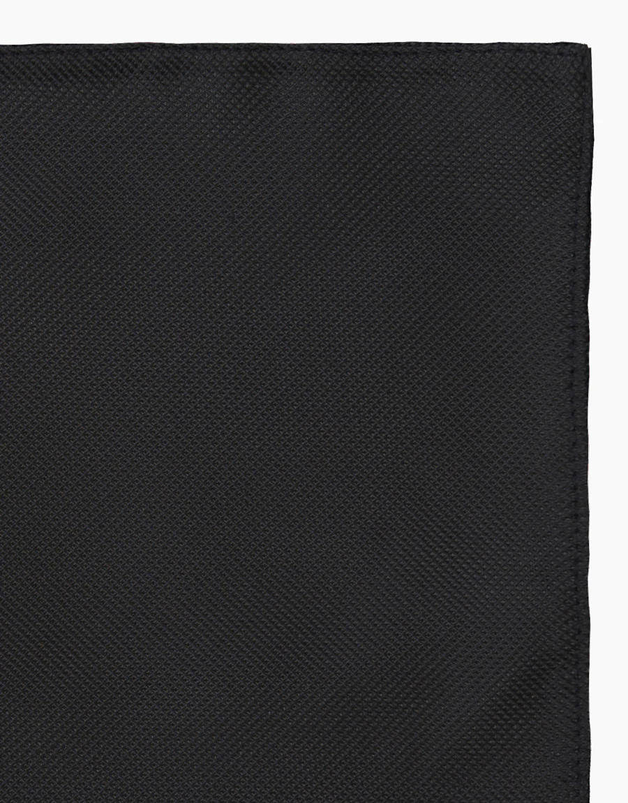 Hire Black Texture Pocket Square - Image 2