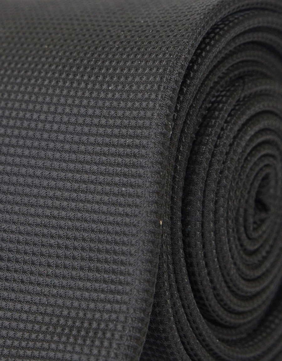 Hire Black Texture Tie - Image 2