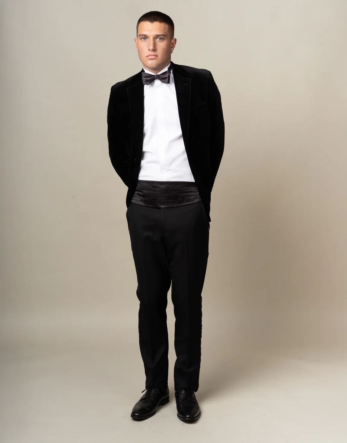 Cooper Black Velvet Blazer - Image 6