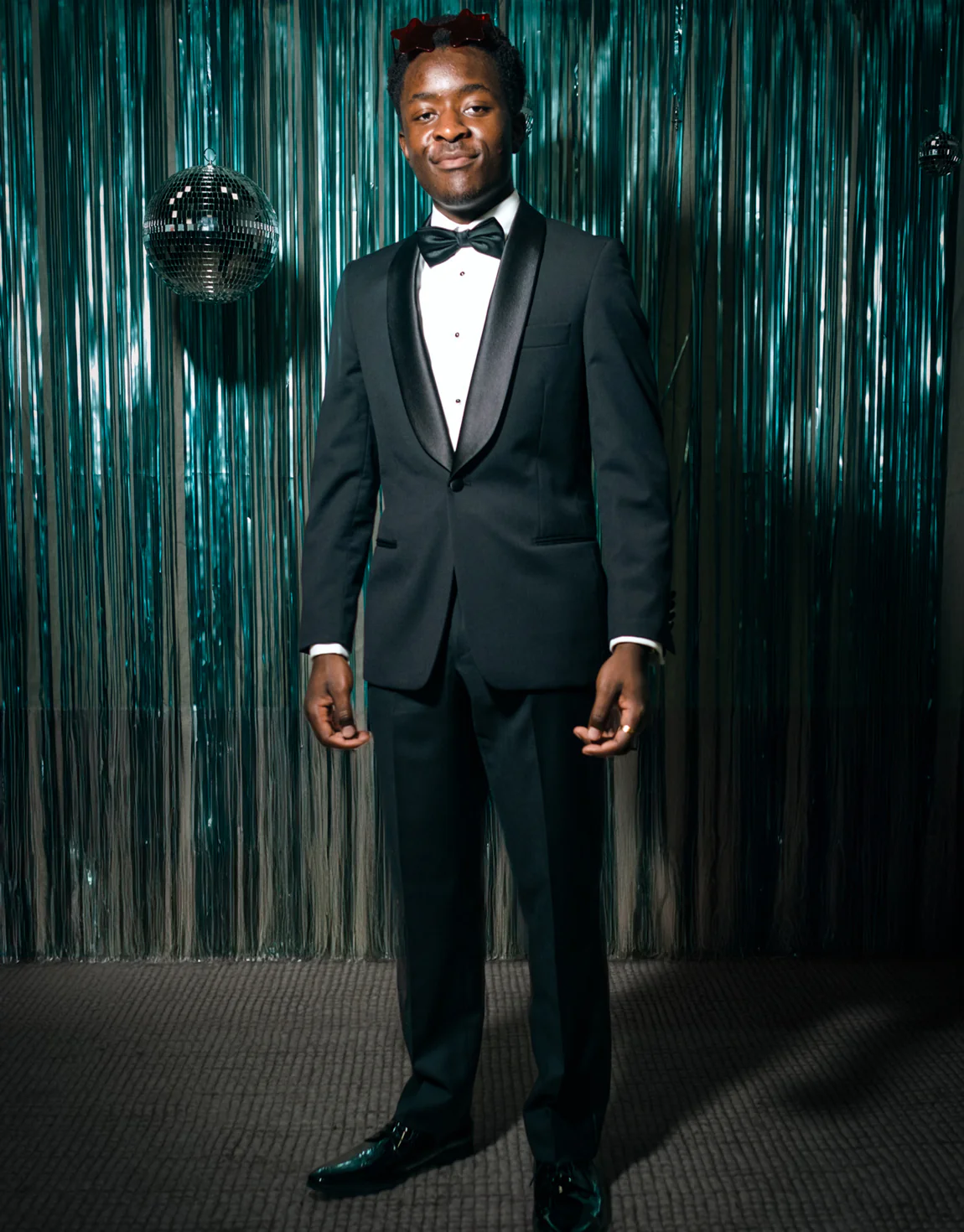 Hire Bogart Black Dinner Suit Jacket - Image 5
