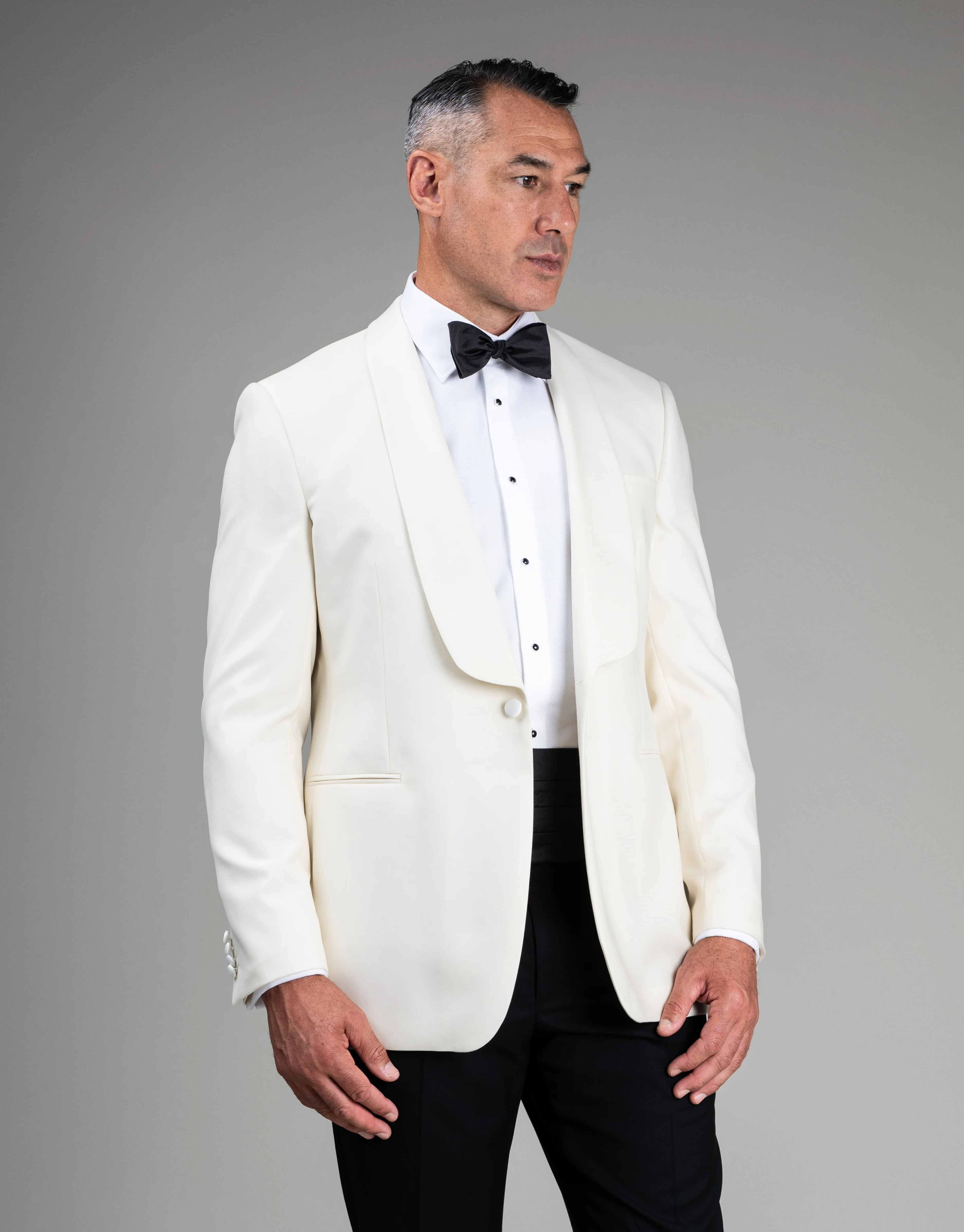 Bryan OffWhite Dinner Jacket - Image 2