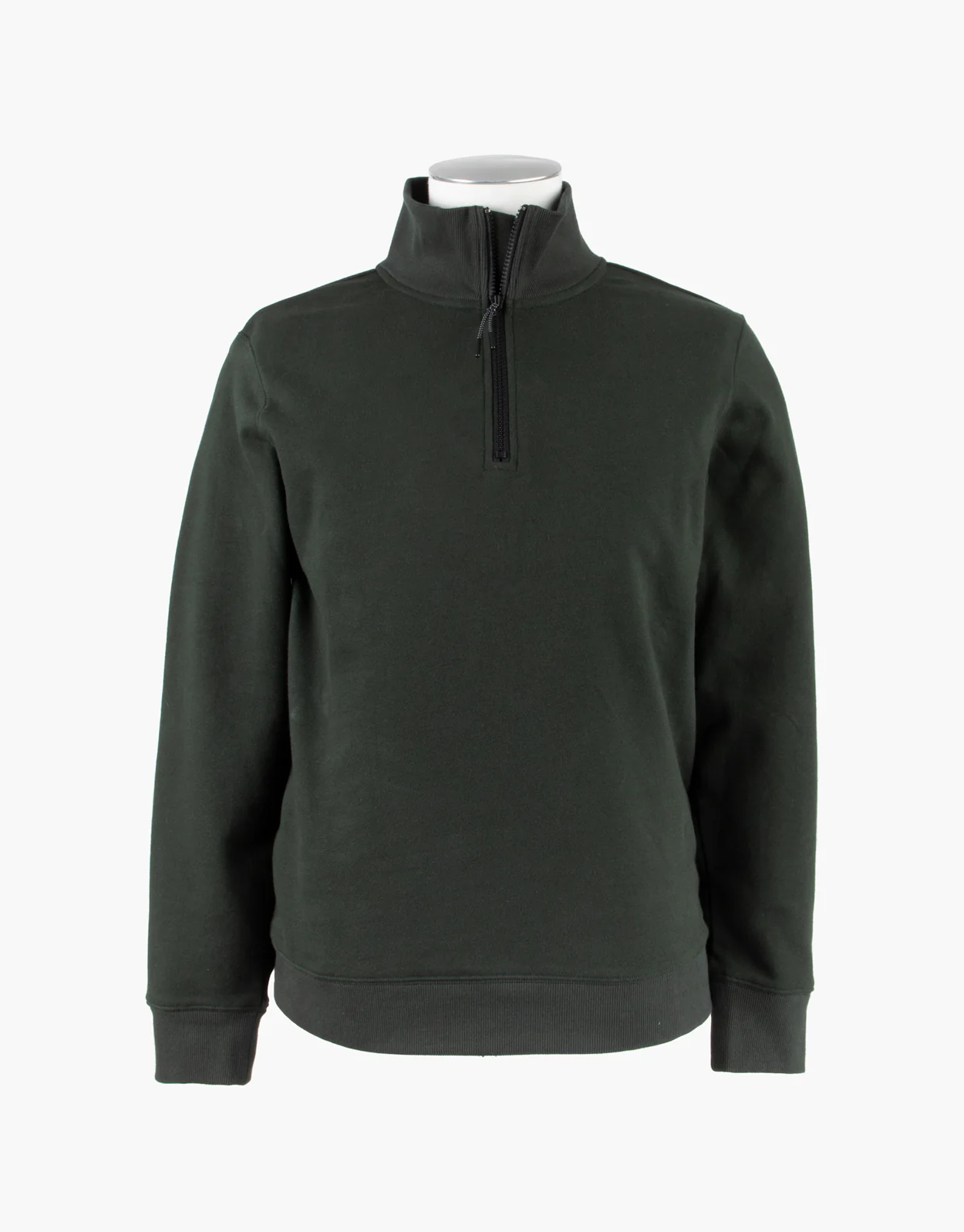 Champ Dark Green 1/4 Zip Sweater - Image 5
