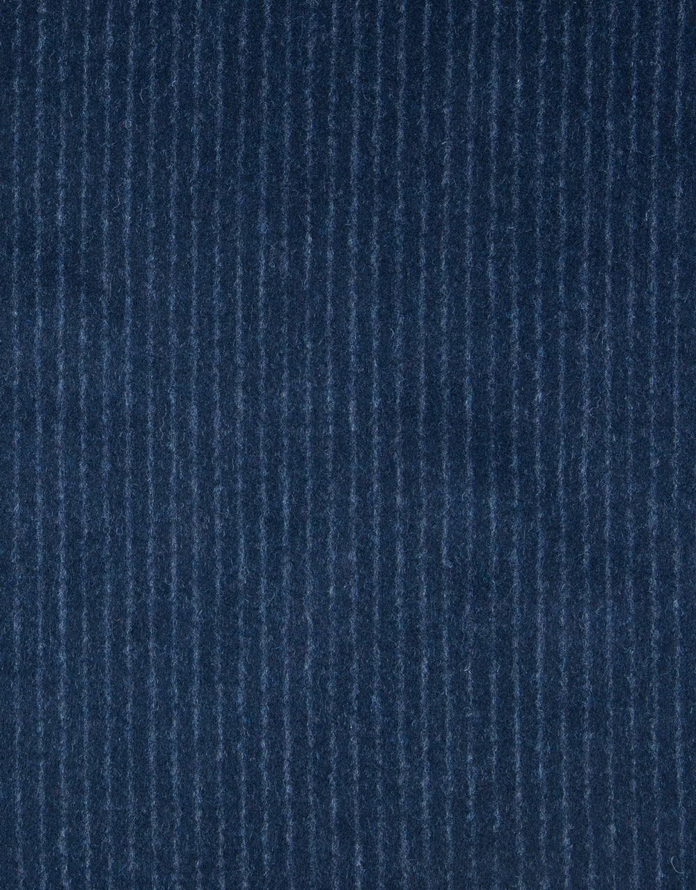Compton Navy Chalkstripe Overcoat - Image 8