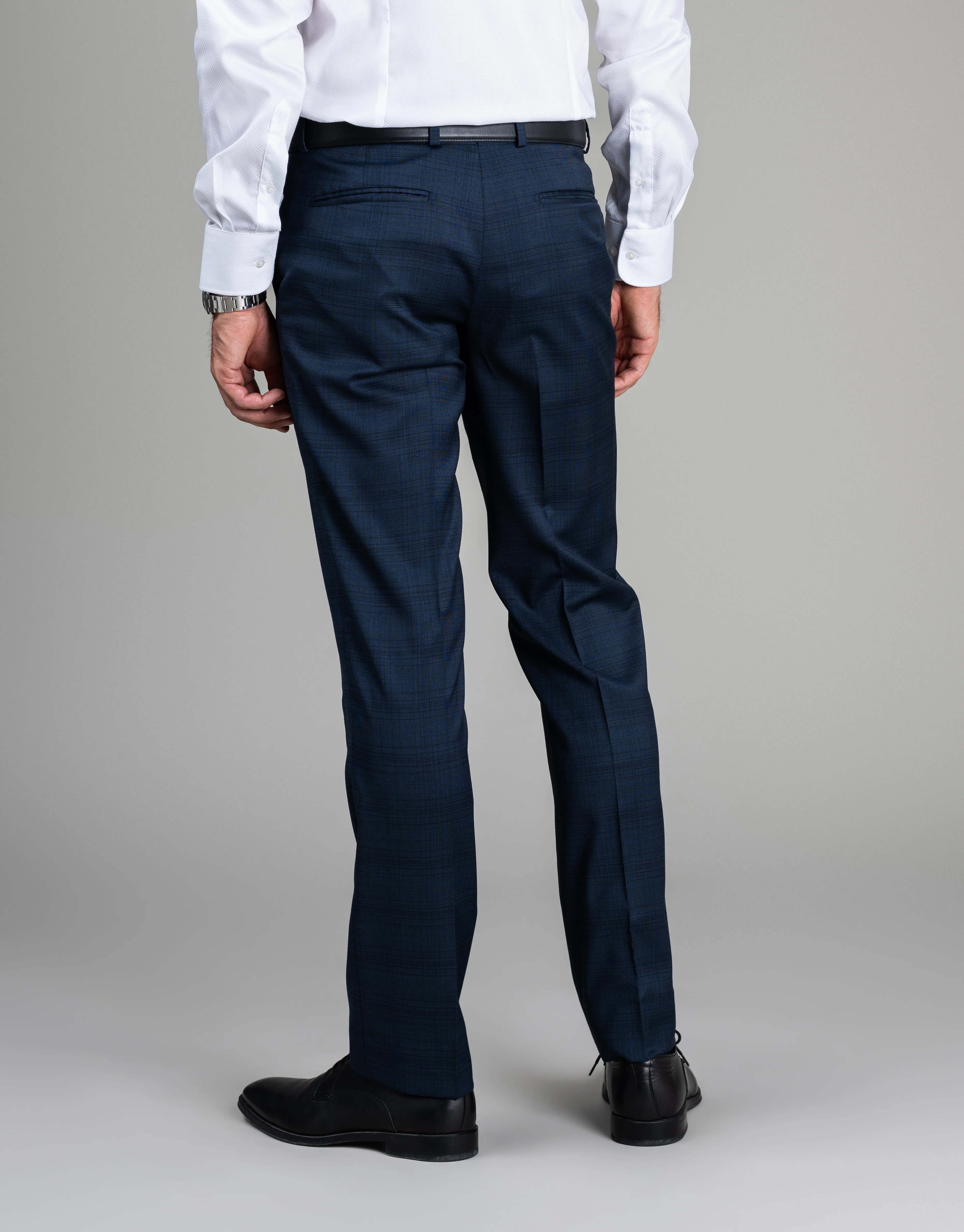 Cooper blue check suit - Image 11