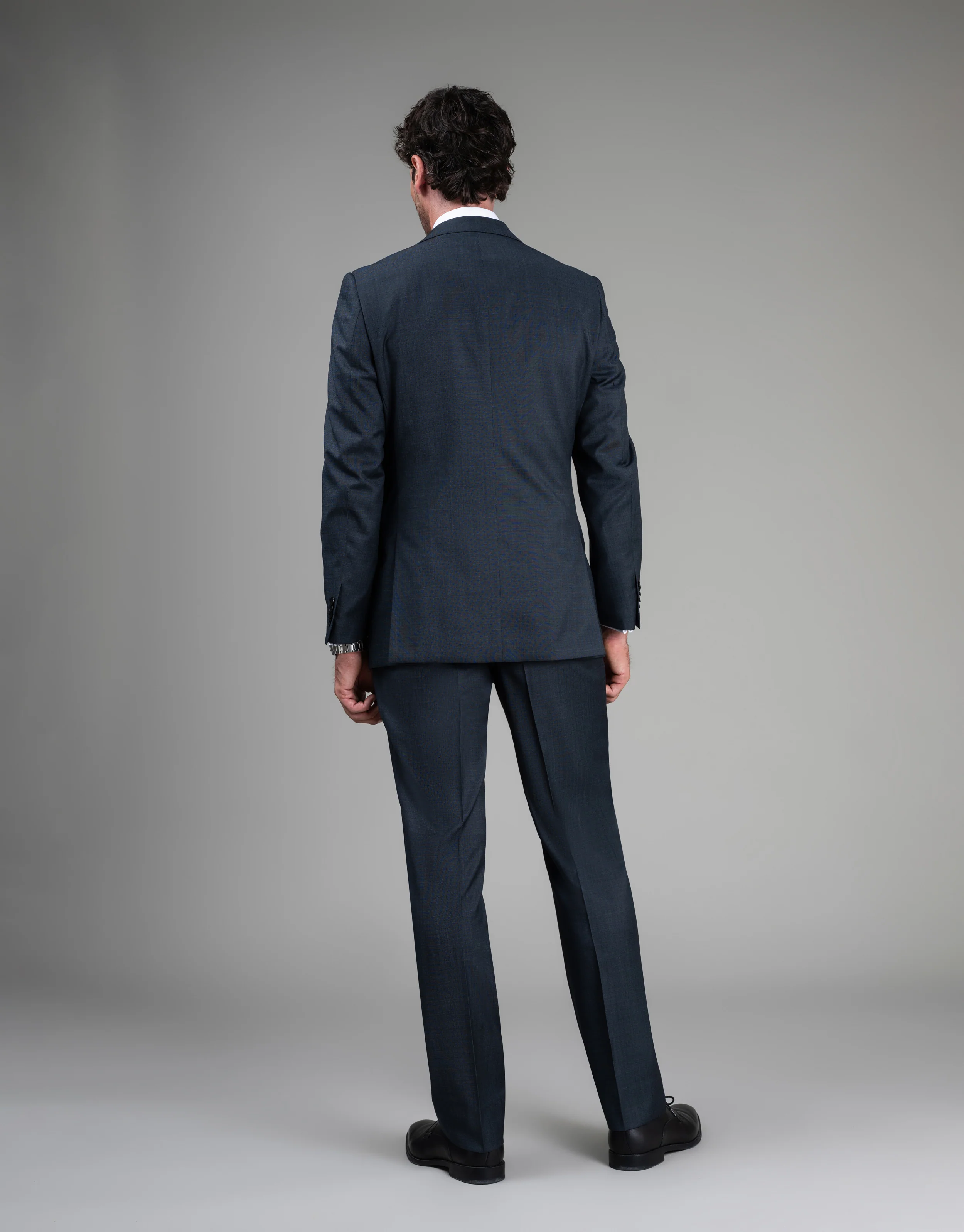 Cooper Steel Blue Nailhead Suit - Image 3
