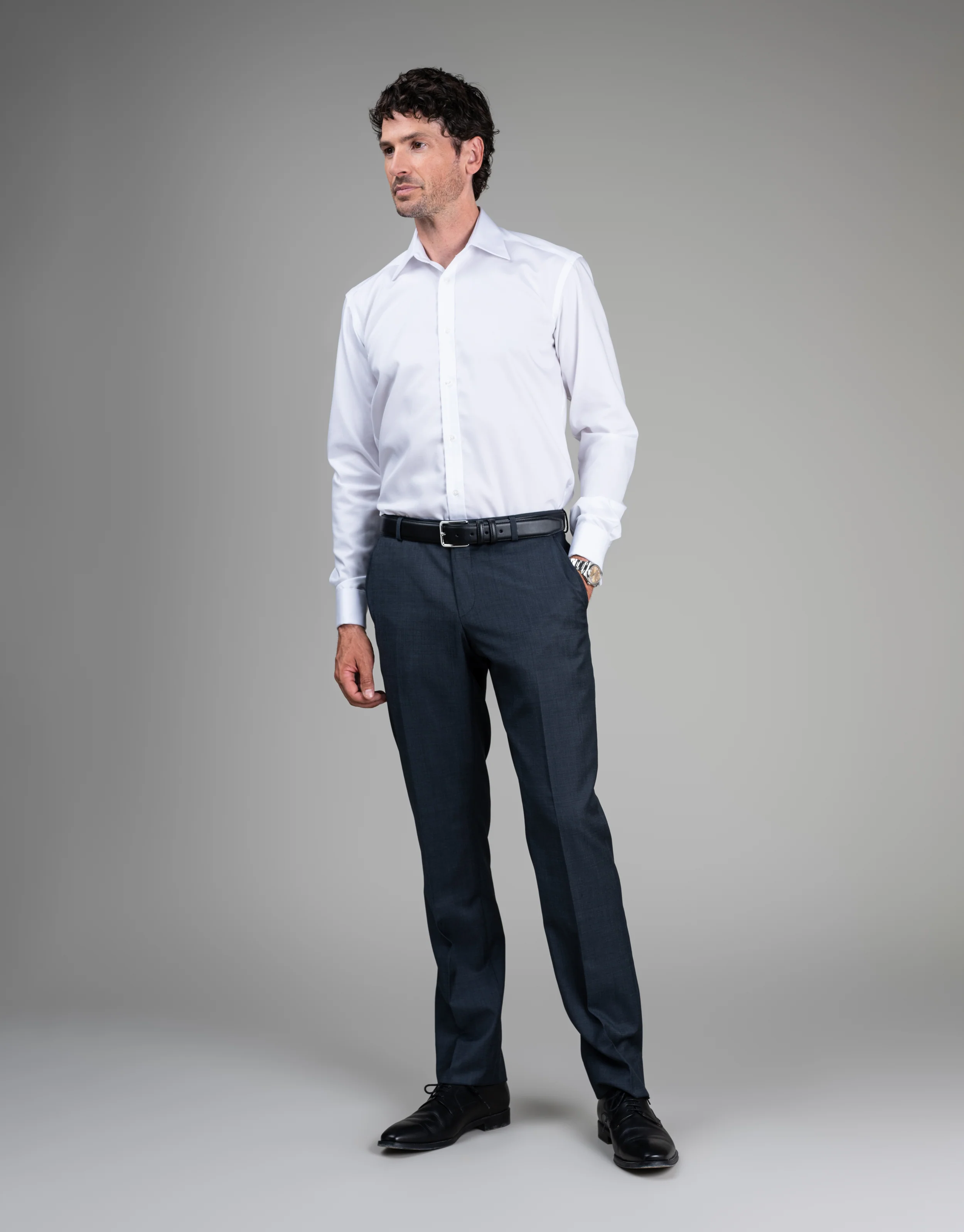 Cooper Steel Blue Nailhead Suit - Image 9