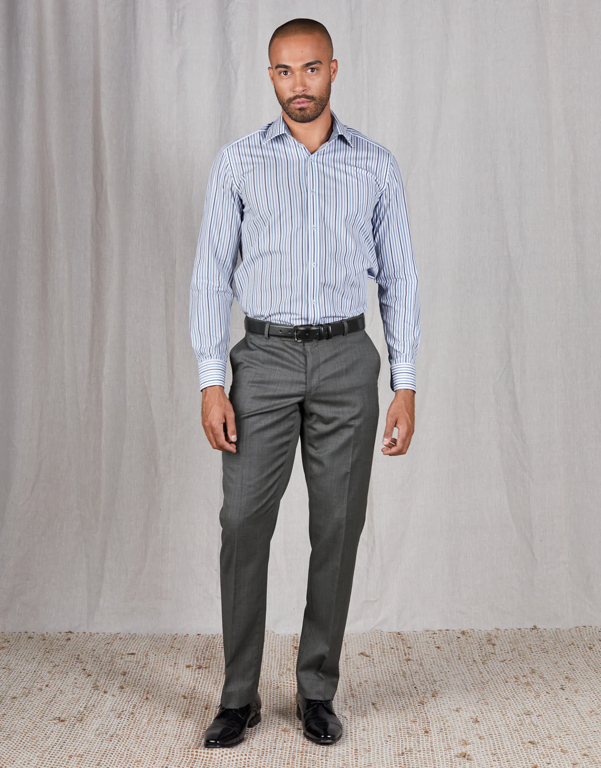 Cooper charcoal pinhead suit - Image 4