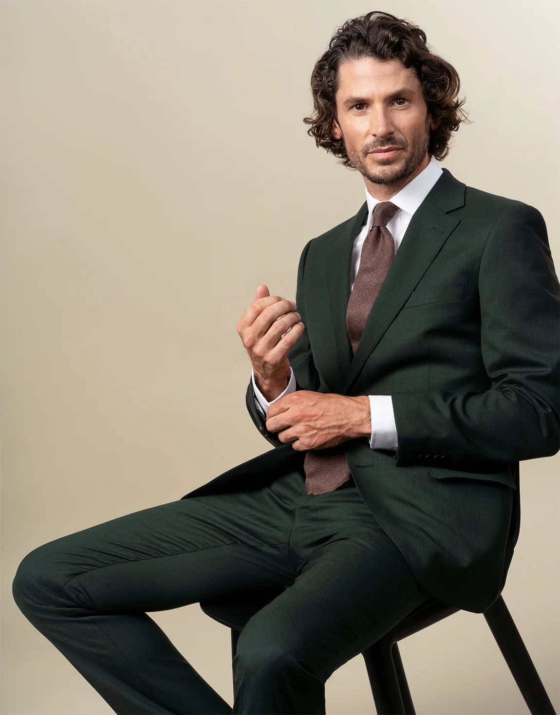 Cooper Dark Green Suit - Image 2