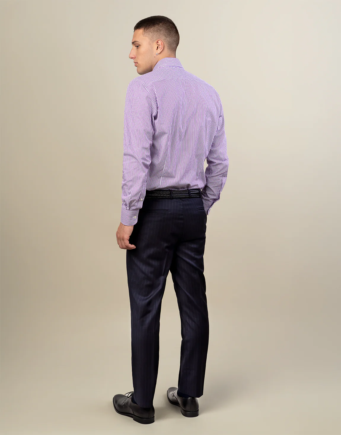 Cooper Navy Pinstripe Suit - Image 9