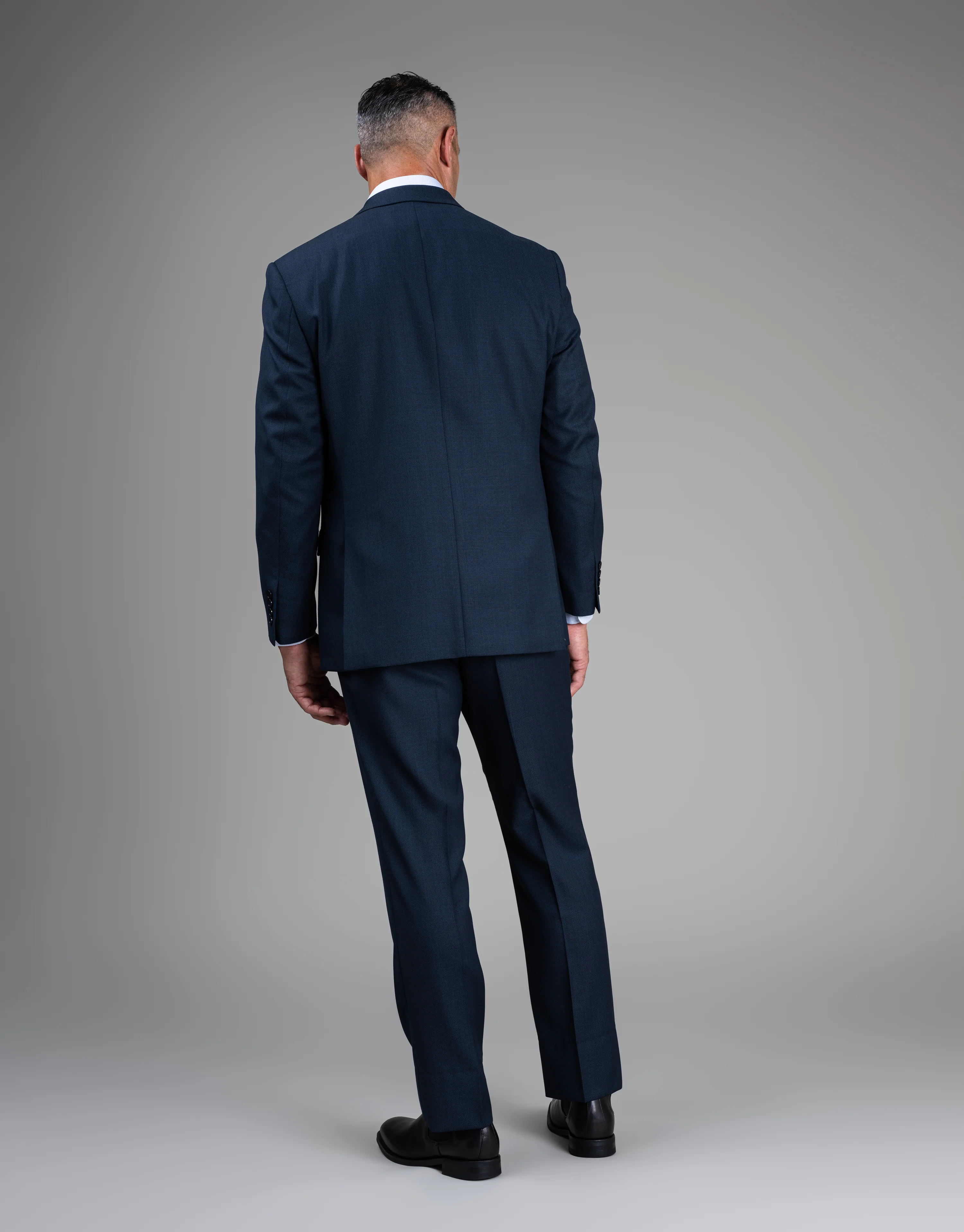 Cumbria Navy Birdseye Suit - Image 3