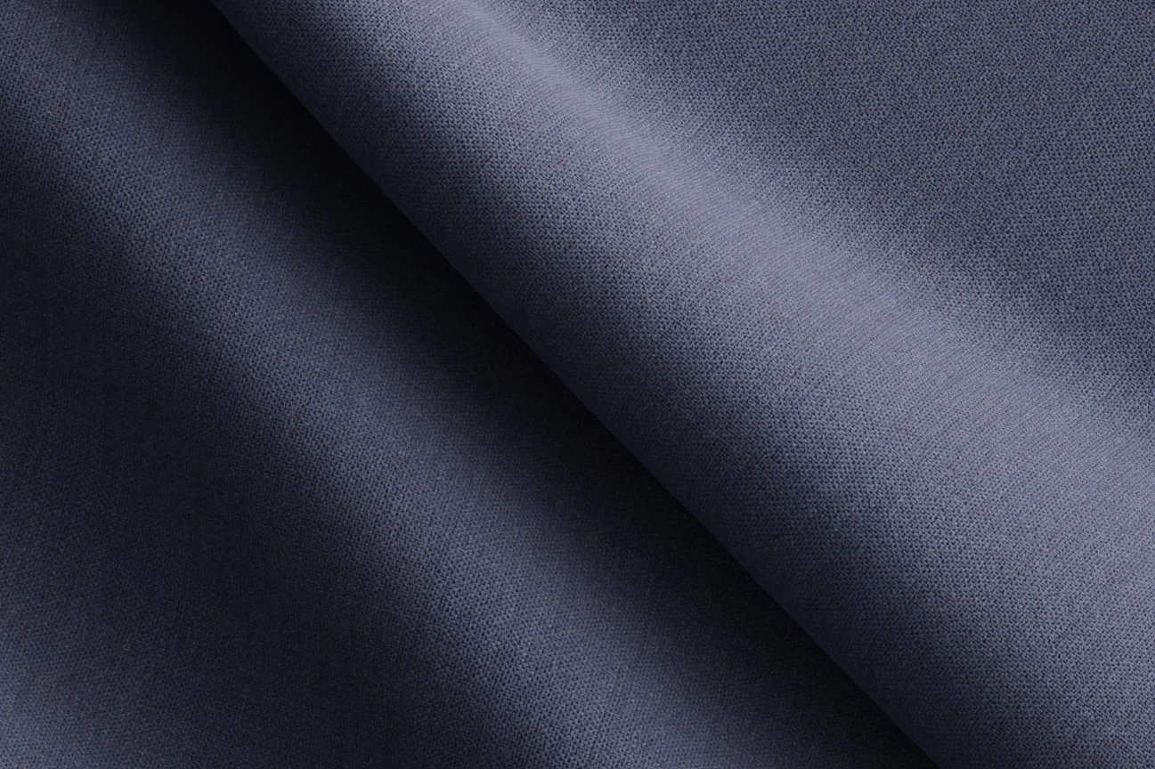 Made to Measure Denim Blue Plain Trouser