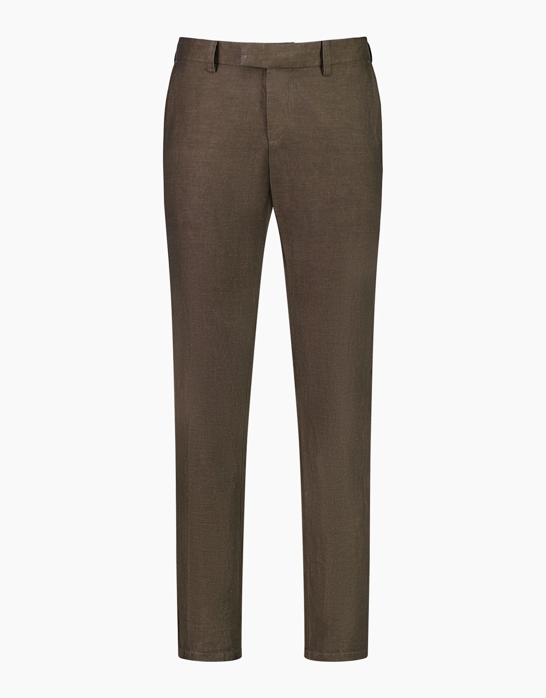 Enz Brown Birdseye Trouser - Image 5