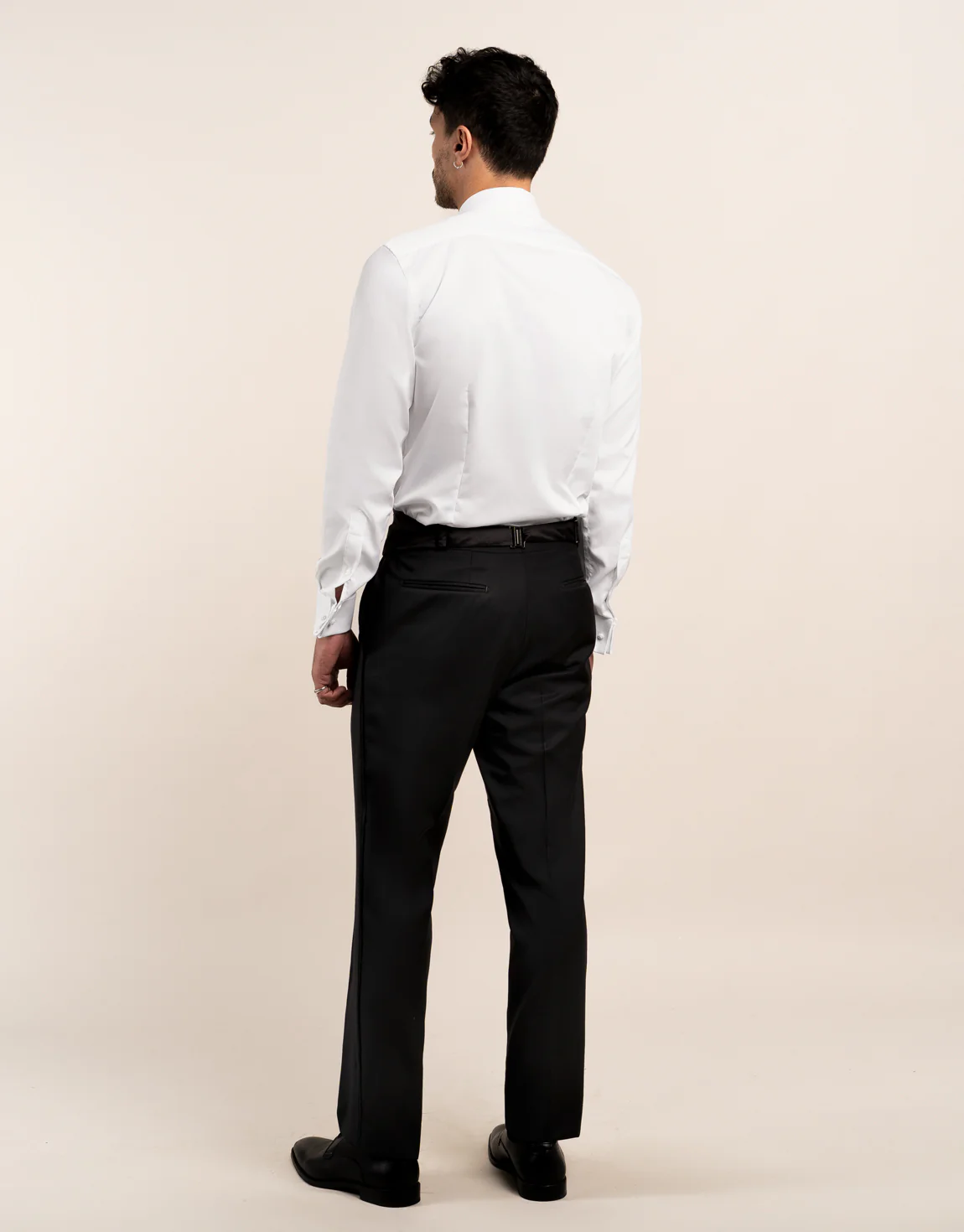 Hire Fairbanks Black Formal Suit Trouser - Image 2