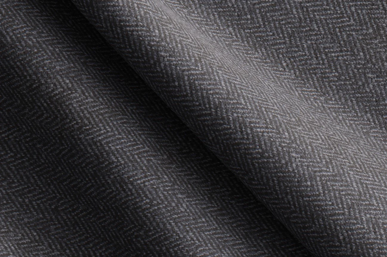 Made to Measure Grey Tweed Herringbone Blazer