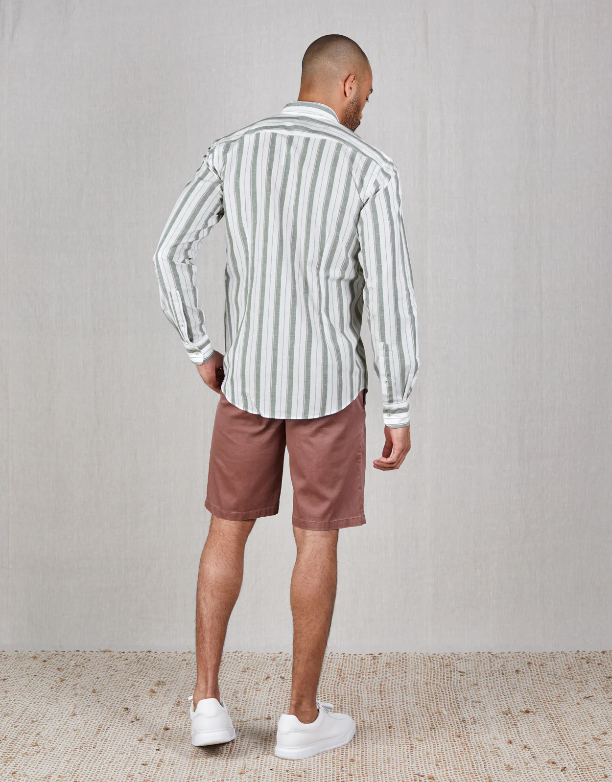 Island Terracotta Drawstring Shorts - Image 4