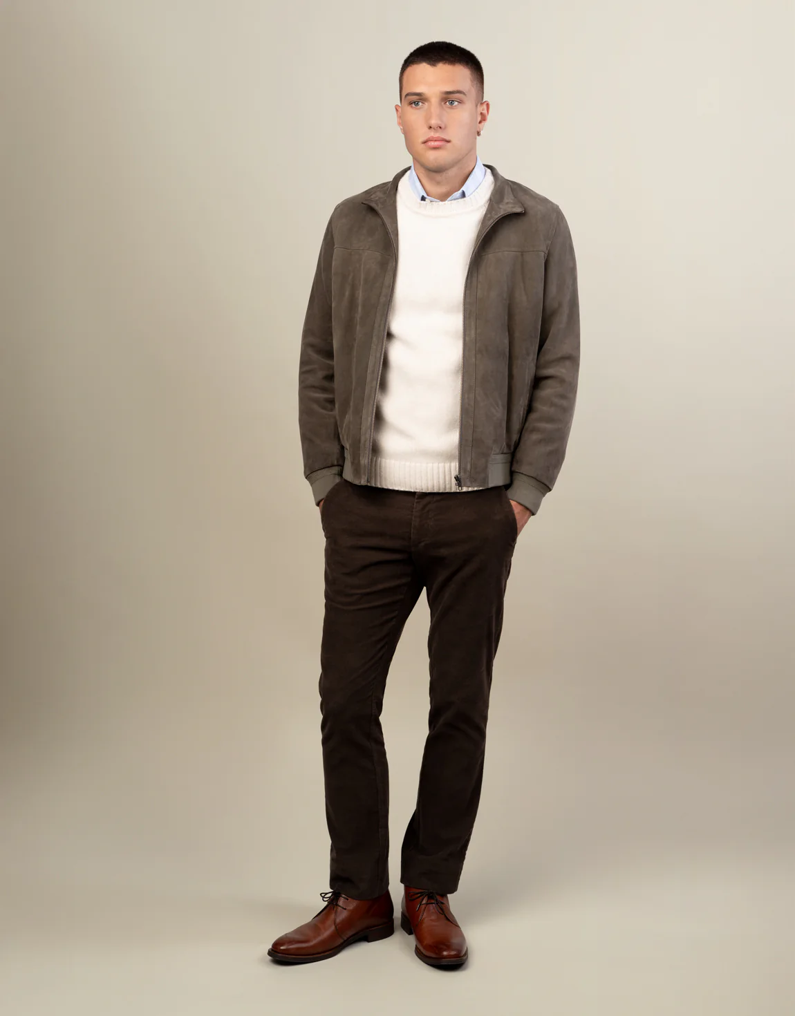 Kaiapoi Winter White Shetland Sweater - Image 5