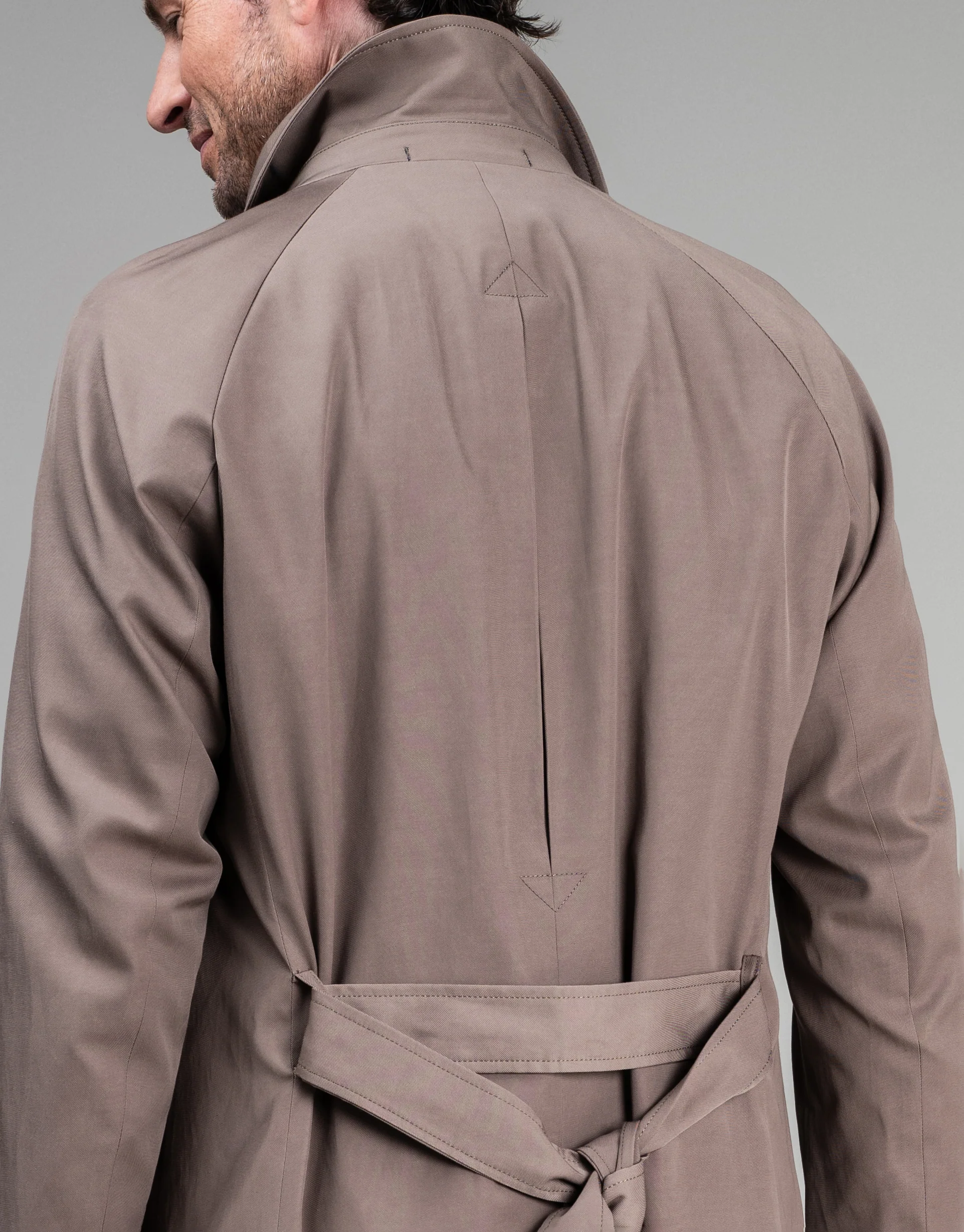 Loch Camel Brown Water Resistant Raglan Coat - Image 7