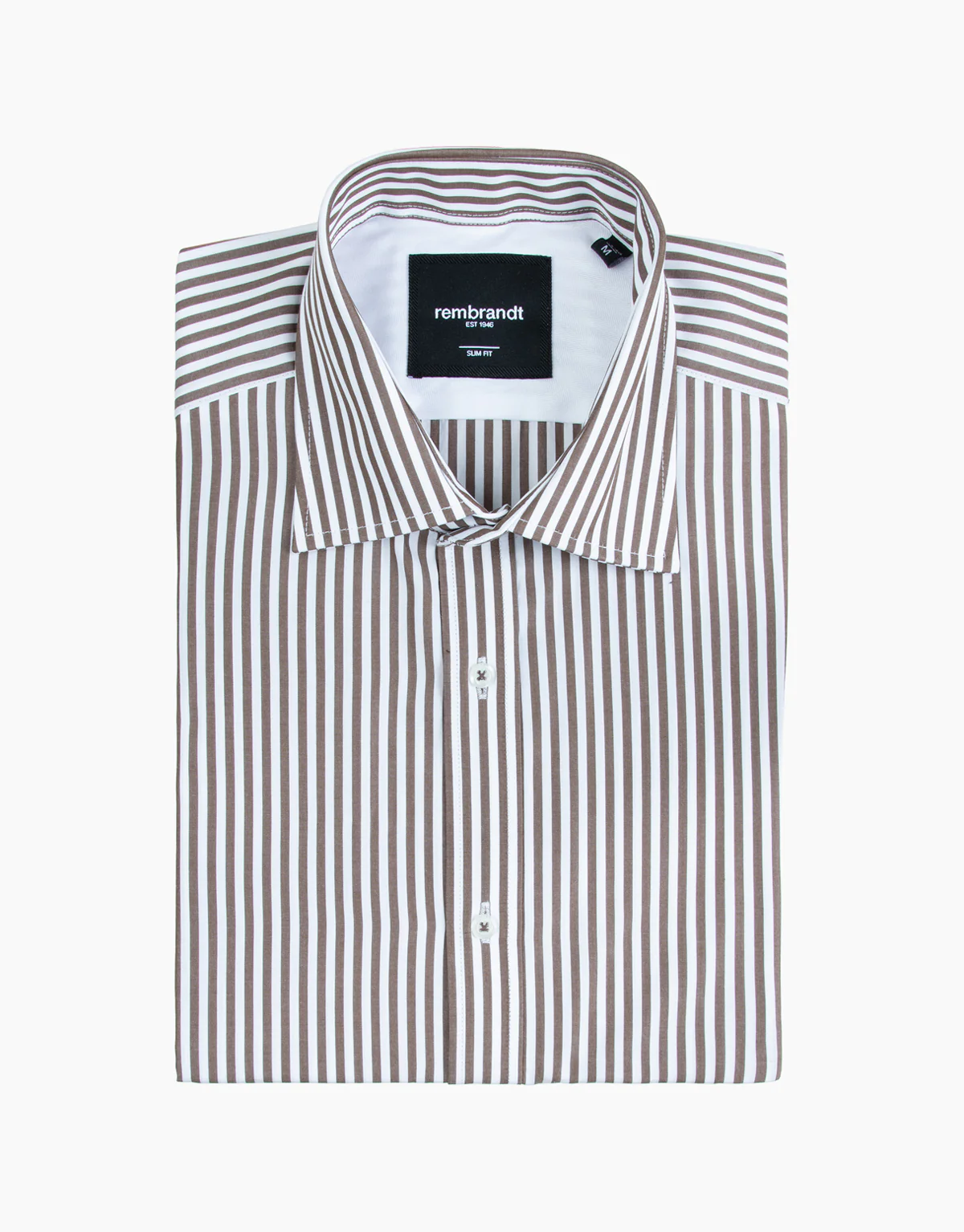 London Brown Stripe Shirt - Image 5