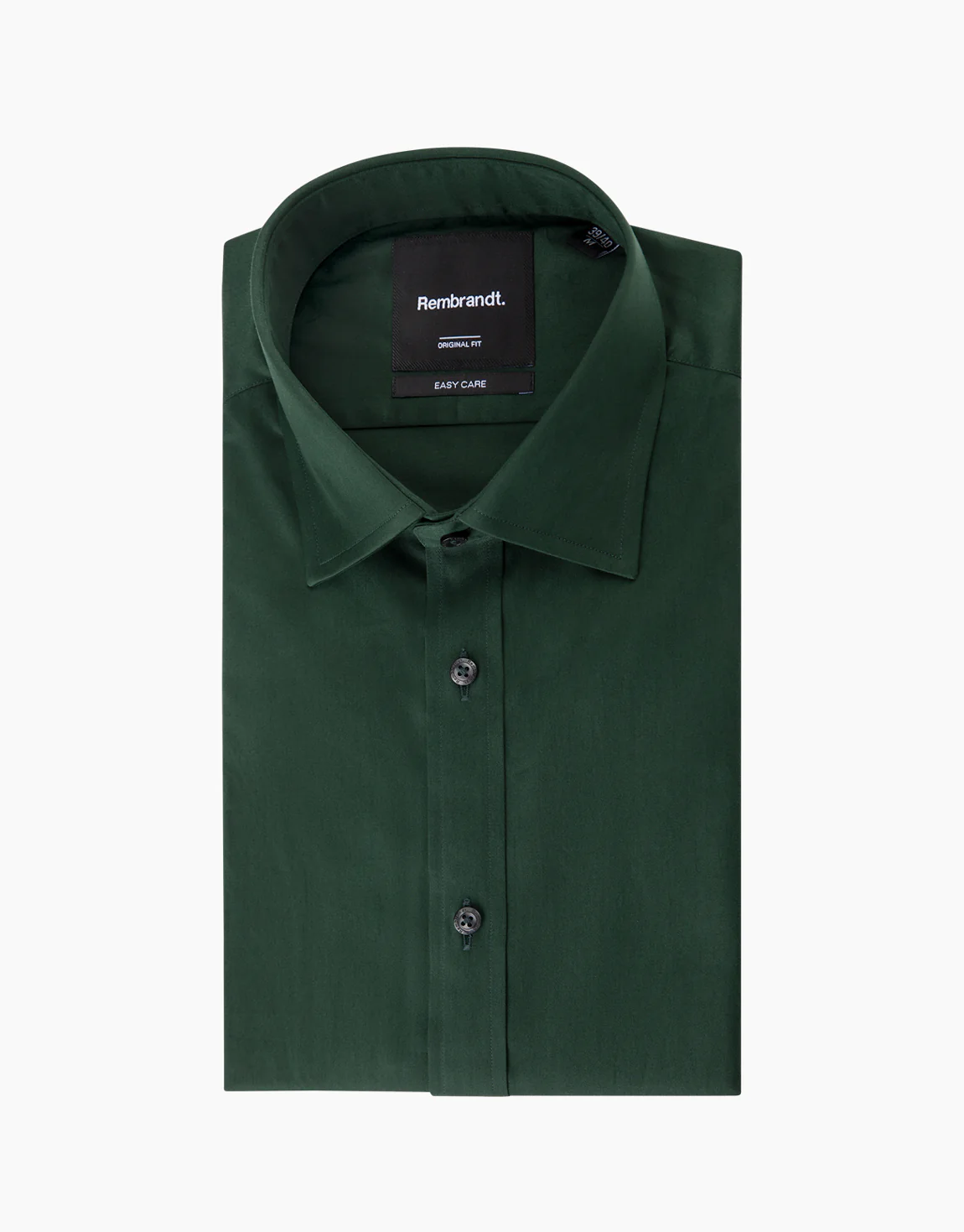 London Dark Green Sateen Shirt - Image 5
