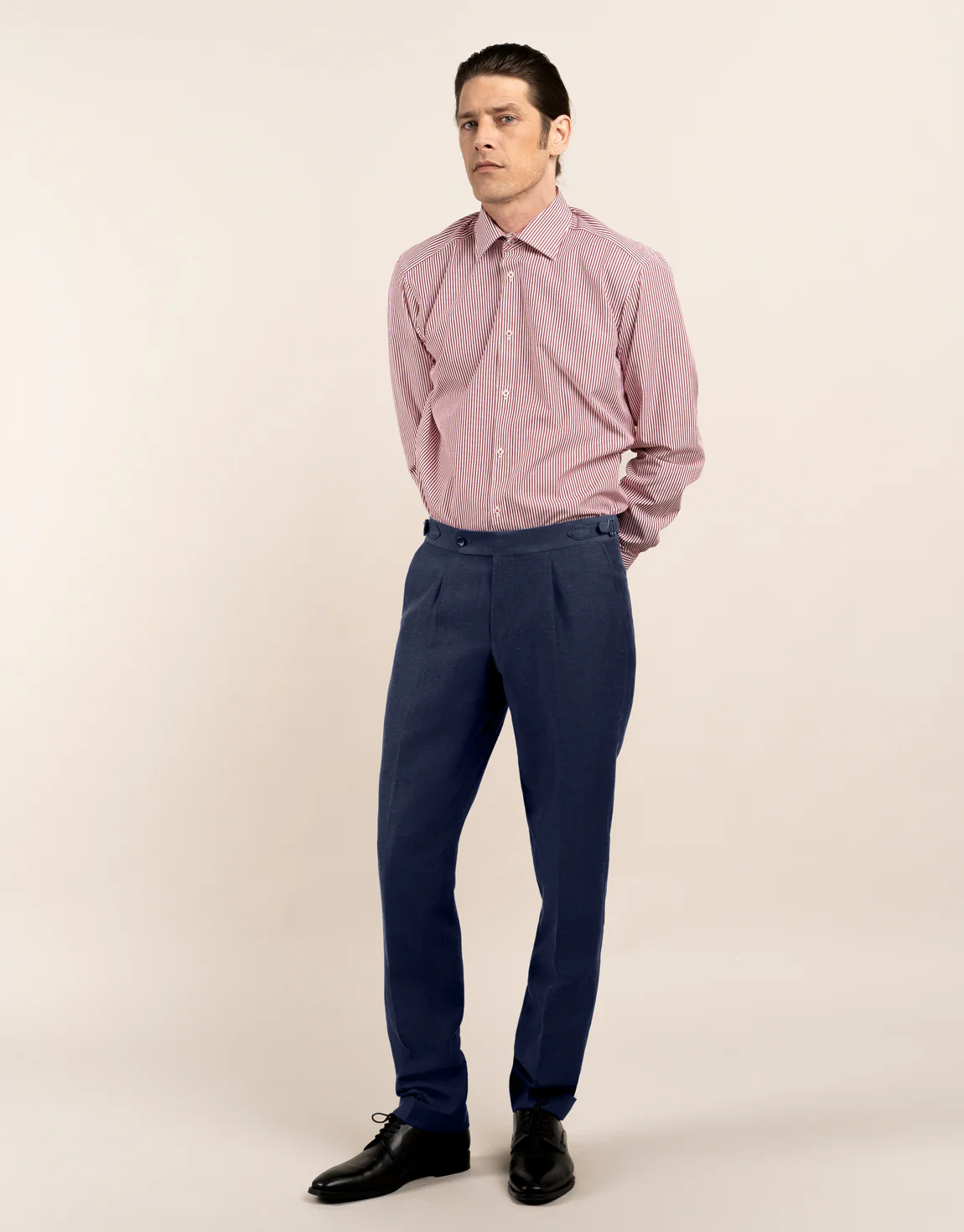 London Red Bengal Stripe Shirt - Image 3