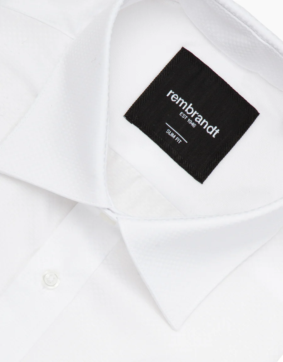 London White Textured Shirt - Image 7