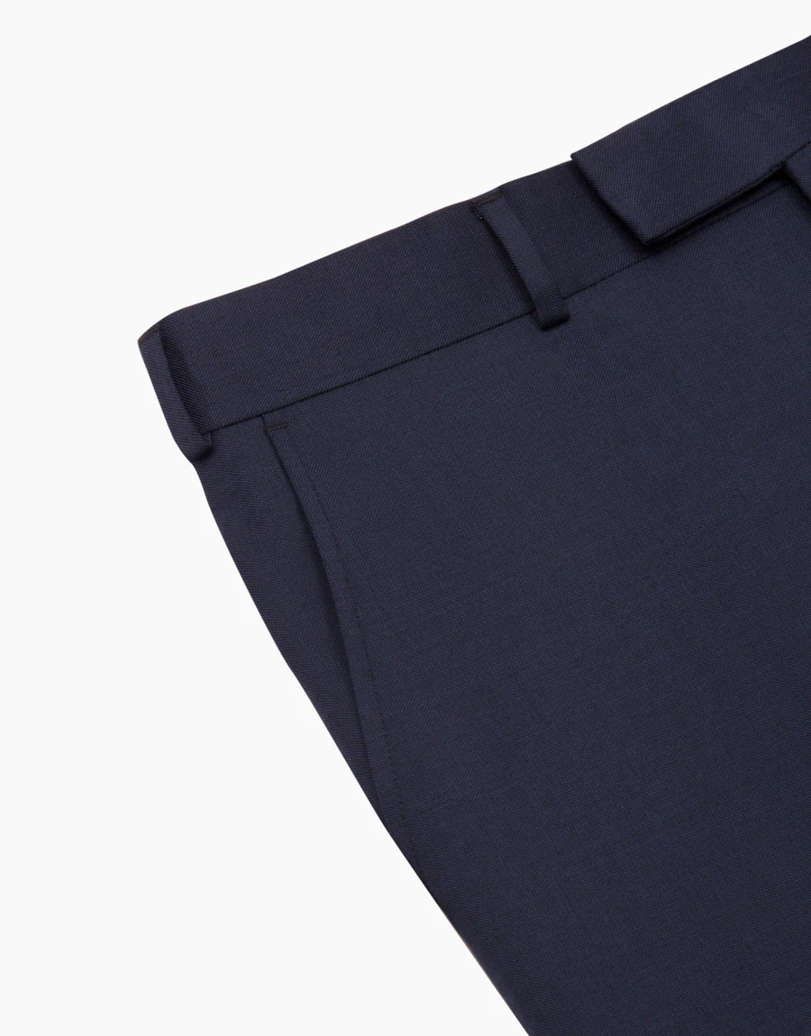 Lotus Blue Nailhead Suit Trouser - Image 5