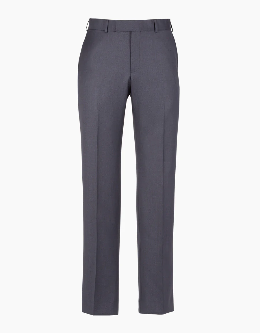Lotus Navy Birdseye Suit Trouser - Image 5