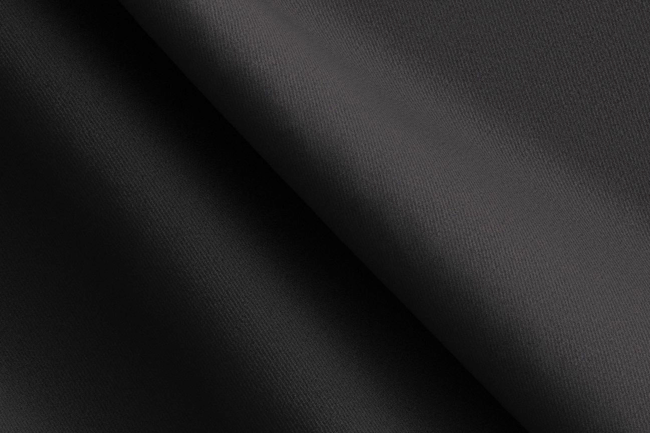Made To Measure Black Solid 2 Piece Suit