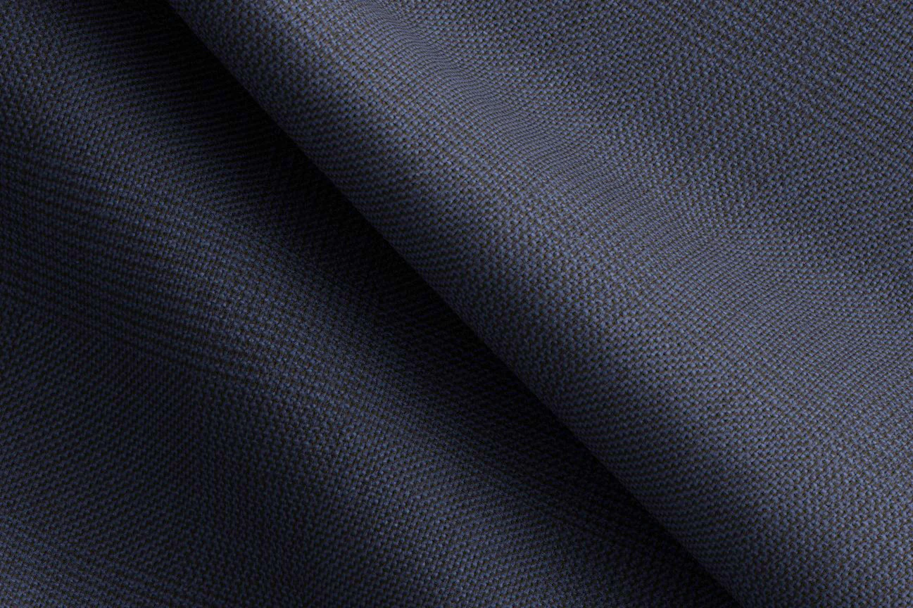 Made To Measure Navy Split Matt Hopsack Glen Check Trouser