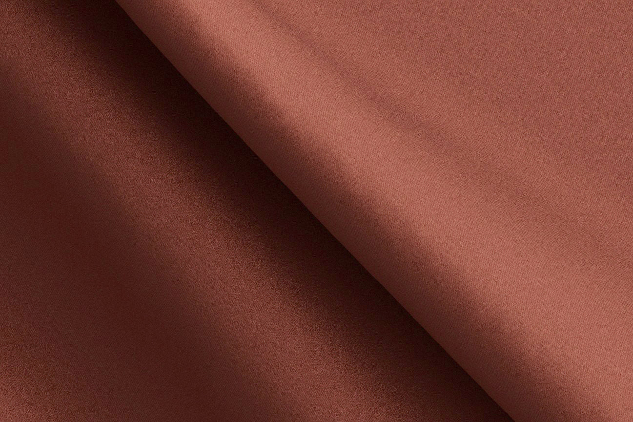 Made To Measure Rust Brown Solid 2 Piece Suit