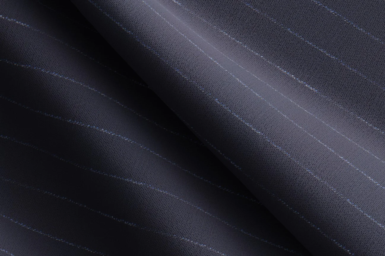 Made to Measure Navy Pinstripe Blazer