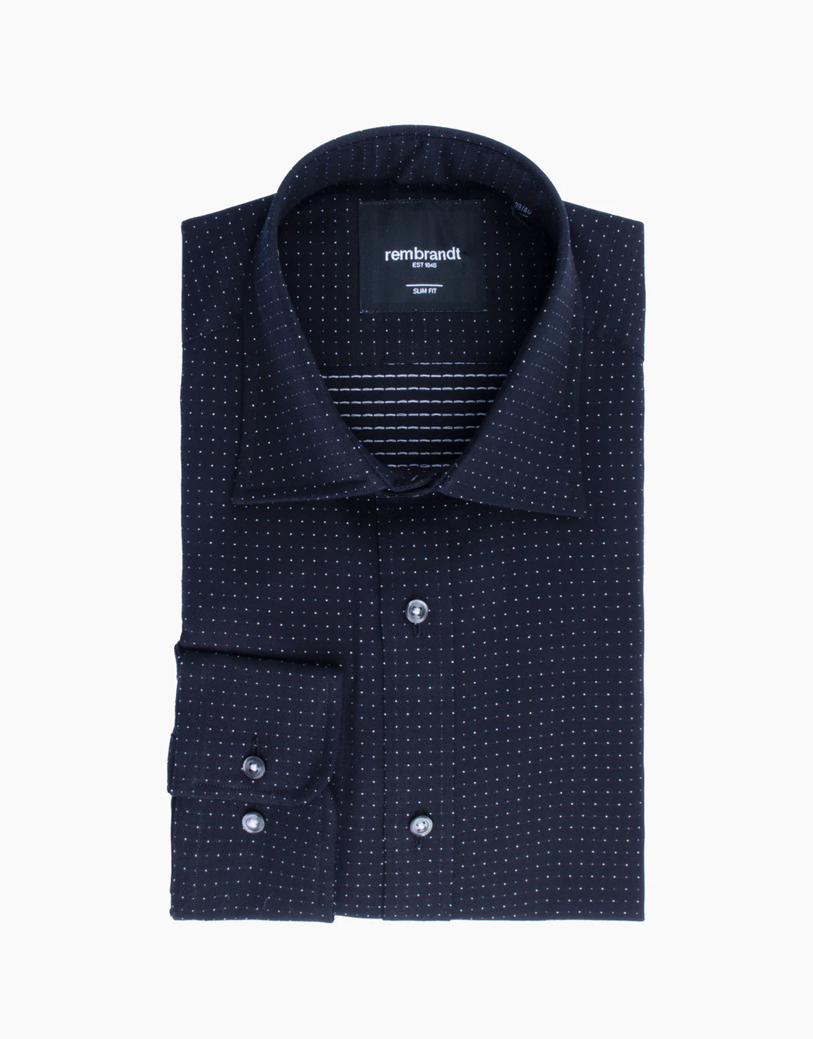 Ohope Black & White Dot Shirt - Image 5