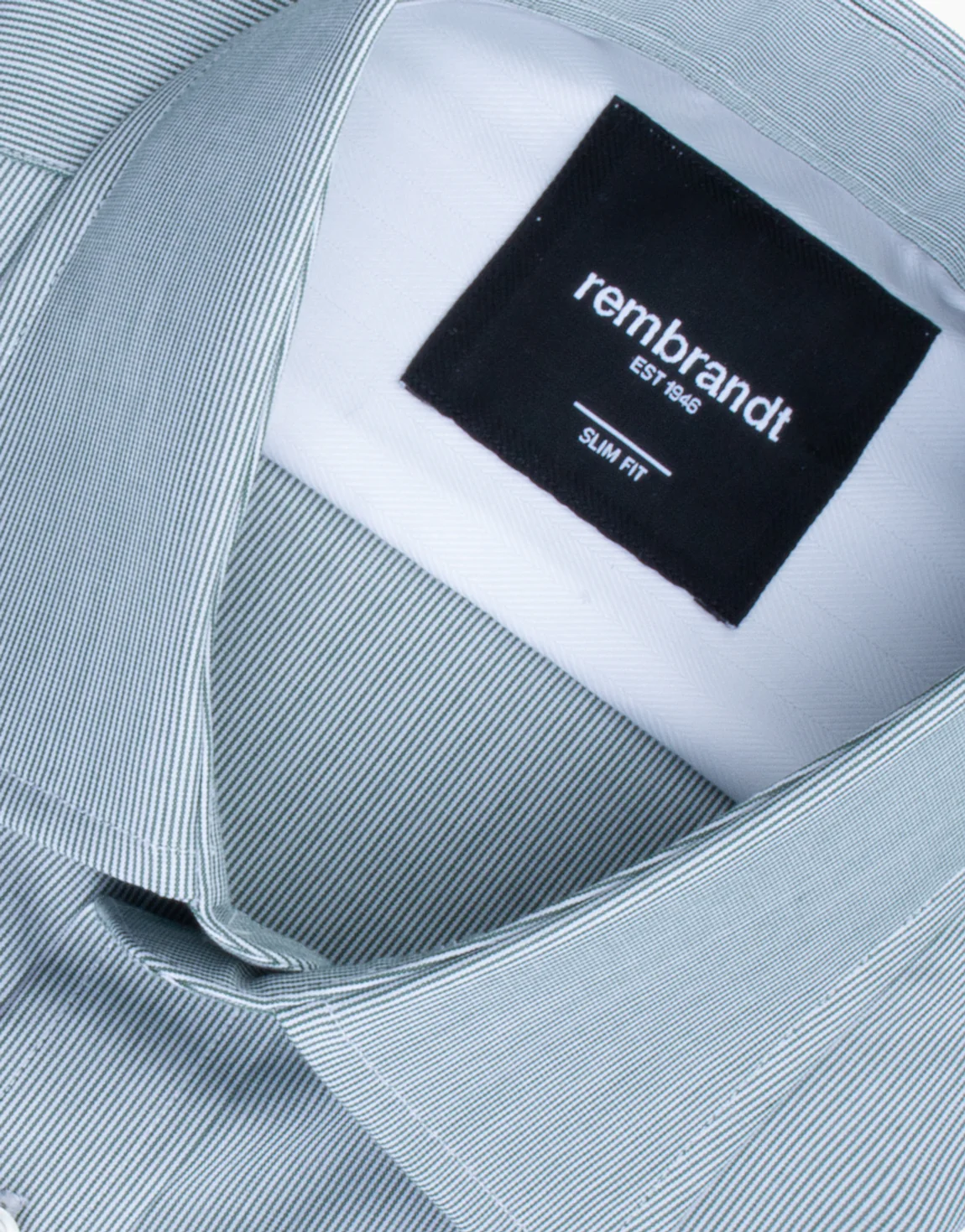 Ohope Green Micro-Stripe Shirt - Image 7
