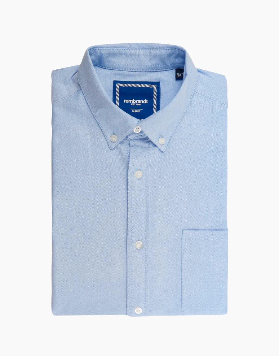 Ohope Light Blue Oxford Shirt - Image 5