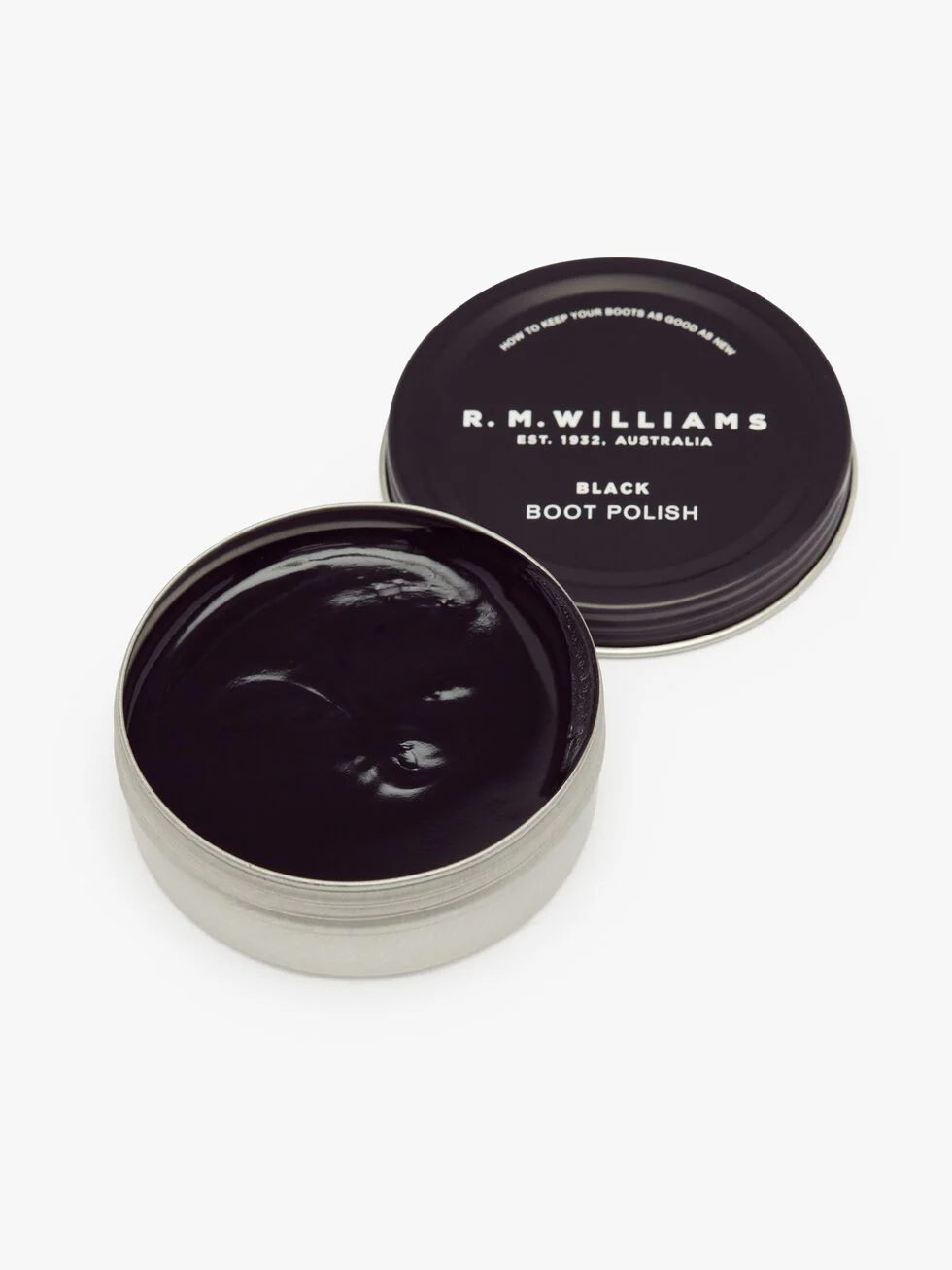 R.M. Williams Black Stockmans Boot Polish - Image 2