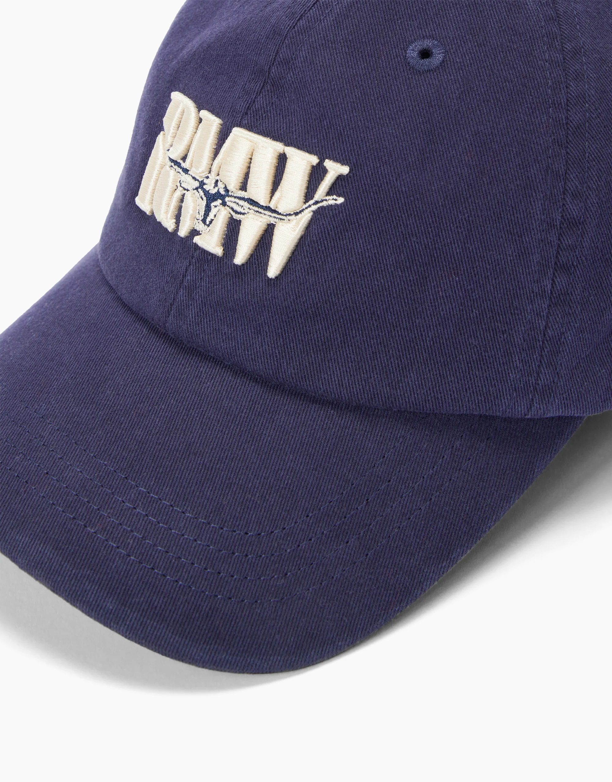 R.M. Williams Hertitage Navy Twill Cap - Image 2