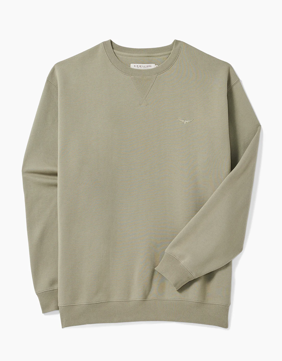 R.M. Williams Mini Longhorn Green Sweatshirt