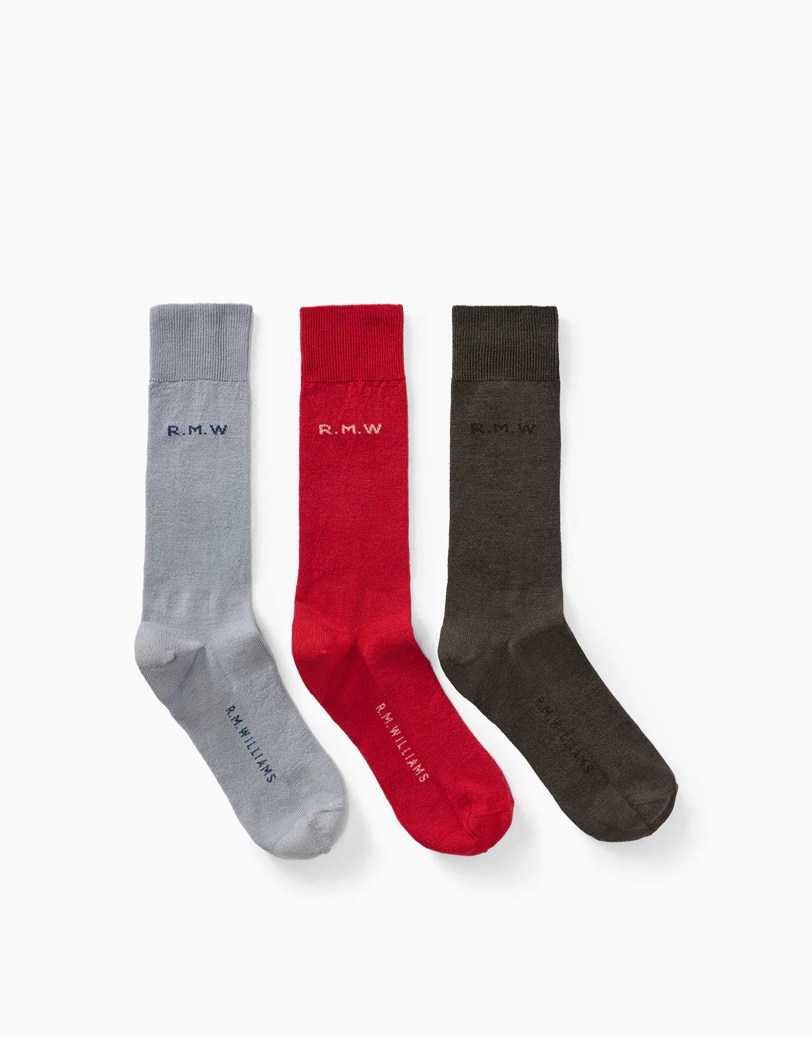 R.M.Williams Red Sock 3 Pack - Image 2