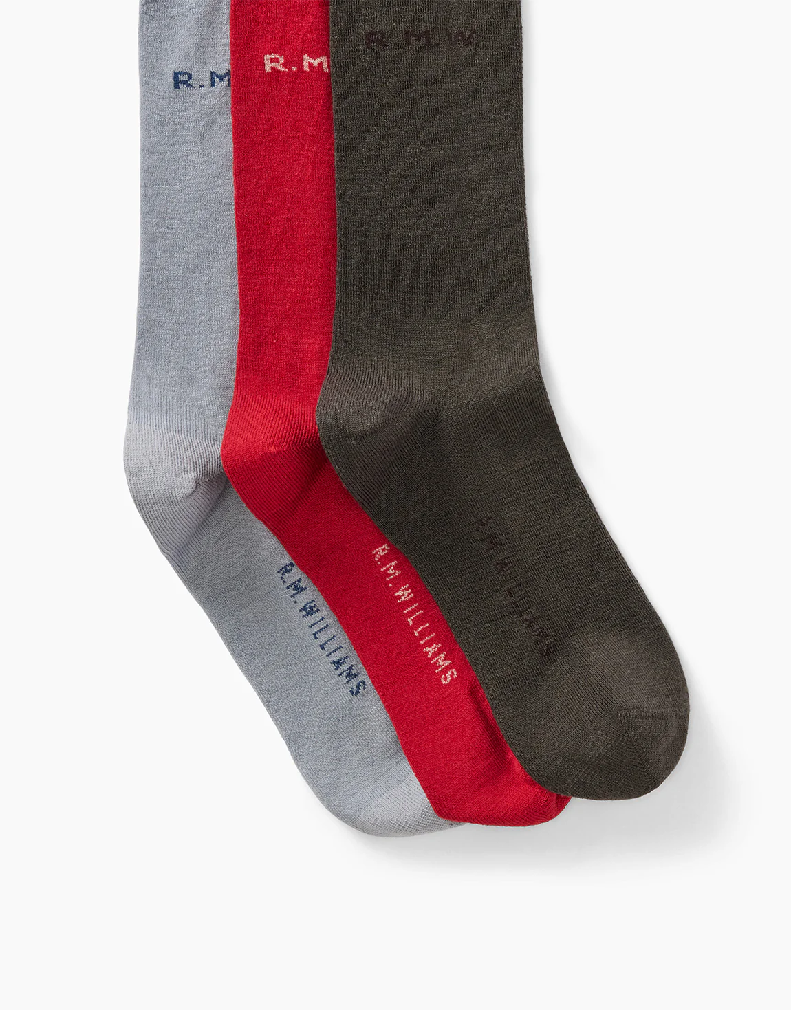 R.M.Williams Red Sock 3 Pack - Image 3
