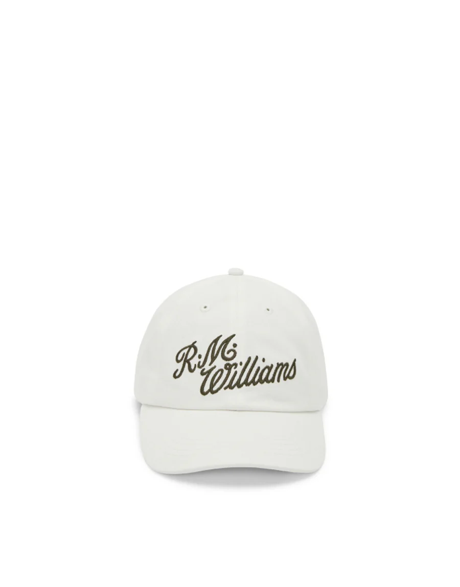 R.M.Williams Script Ecru Cap - Image 4