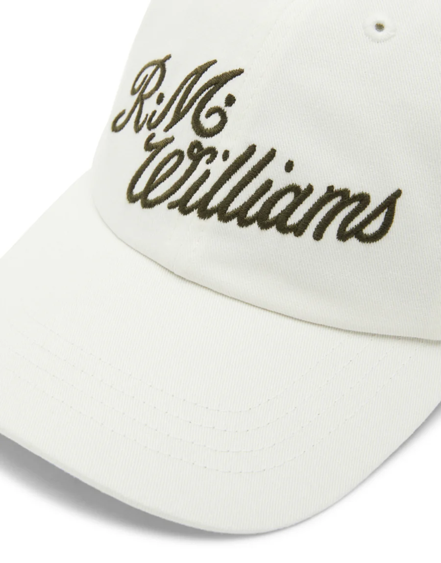 R.M.Williams Script Ecru Cap - Image 5