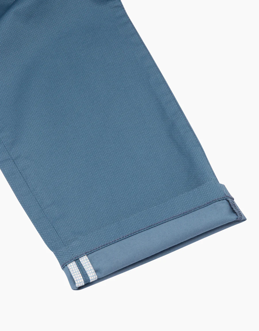 Soho Blue MicroDesign Chinos - Image 3